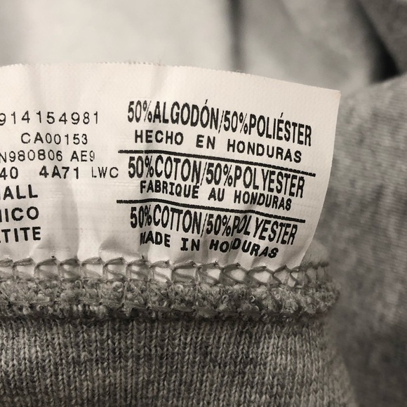 Hanes | Comfort Soft | Crewneck Sweatshirt | Grey | Size Small - Picture 4 of 4